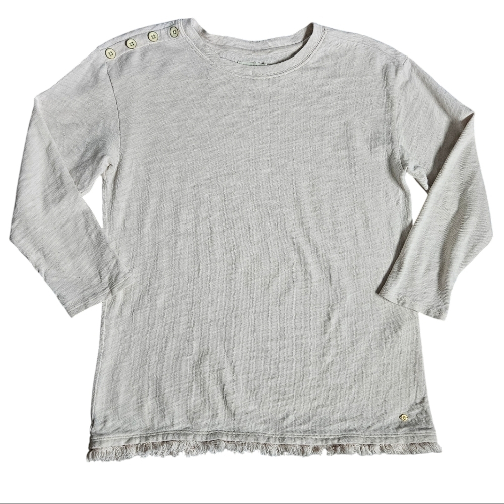 Spartina 449 Light Pink Cotton Top Size M